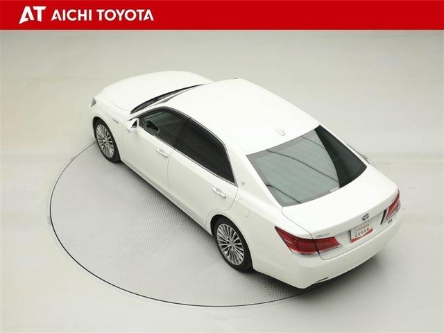 クラウンマジェスタ Ｆバージョン　衝突回避システム　Ｐシート　クルコン　ＡＵＸ　ＤＶＤ可　Ｗエアコン　ＥＴＣ車載器　Ｓキー　黒革シート　エアコン　ＬＥＤライト　盗難防止システム　キーレス　エアバッグ　ナビＴＶ　横滑防止　ＡＢＳ　１オナ（12枚目）