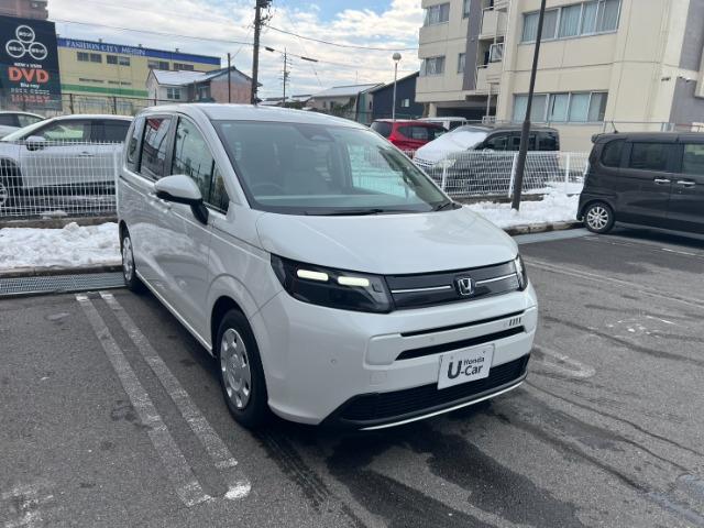 フリード e:HEVエアー デモカーギャザズナビ ドラレコ前後 ETC(11枚目)