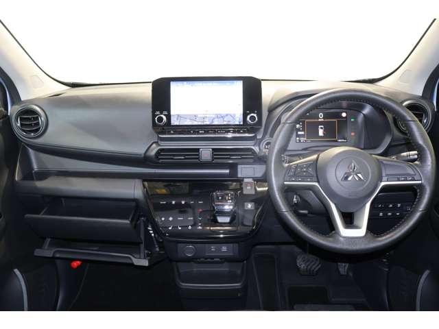 eKクロス EV P 純正ナビ・フルセグTV 地デジ コーナーセンサー LEDライト ETC シートヒーター フルオートエアコン スマートキー アルミホイール 記録簿 盗難防止システム ESC メモリーナビ ABS(3枚目)