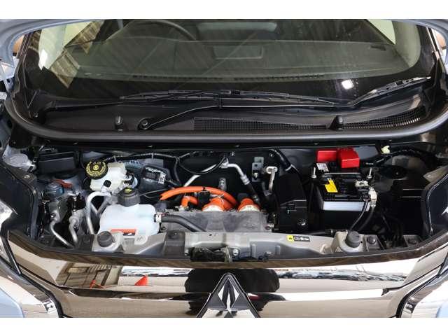 eKクロス EV P 純正ナビ・フルセグTV 地デジ コーナーセンサー LEDライト ETC シートヒーター フルオートエアコン スマートキー アルミホイール 記録簿 盗難防止システム ESC メモリーナビ ABS(17枚目)