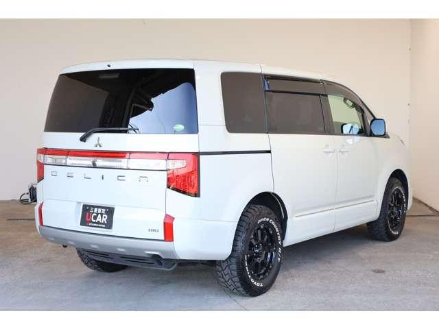 デリカD:5 G パワーパッケージ 10.1型ナビ・フルセグTV・全周囲カメラ パワートランク アラウンドビュー エコモード パワーシート ヒーター クルコン オートエアコン 4WD 3列シート キーレスエントリー ナビTV インテリキ(2枚目)