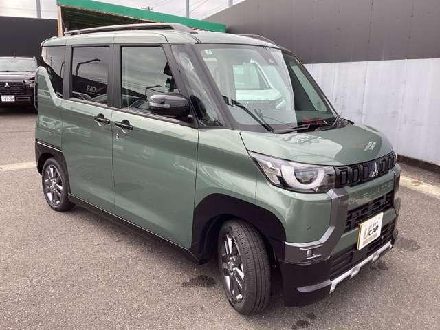 デリカミニ T プレミアム 9型ナビ・フルセグTV・全周囲カメラ フルセグTV LEDランプ クルコン キーレスエントリー ABS 禁煙 エアバッグ パワステ ベンチシート オートエアコン ターボ車 フロントカメラ バックカメラ(3枚目)