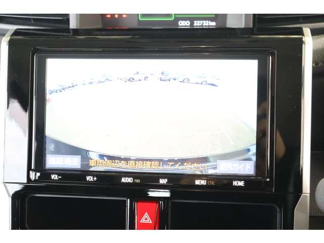 ルーミー カスタムG メモリーナビ・フルセグTV・バックカメラ アイドリング 両側電動SD LEDヘット コーナーソナー バックビューモニター 衝突回避ブレーキ フルフラット 地デジ スマートキー メモリナビ 点検記録簿(8枚目)