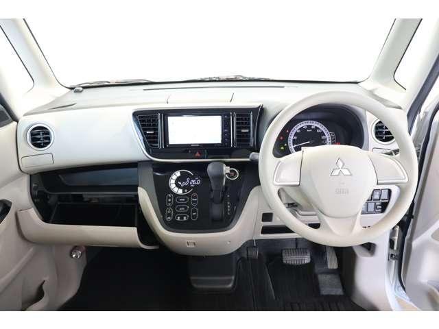 ｅＫスペース Ｇ　ｅ－アシスト　メモリーナビ・フルセグＴＶ・バックカメラ　アイドリングＳ　フルセグテレビ　メモリナビ　Ｒカメ　パワーウインドウ　インテリキー　サイドエアバッグ　ＴＶナビ　横滑り防止機能　ベンチシート　Ｗエアバック（3枚目）