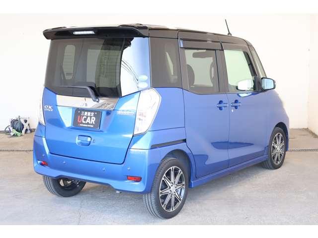 ｅＫスペースカスタム カスタムＴ　セーフティプラスエディション　メモリーナビ・フルセグＴＶ・全周囲カメラ　アラビュー　ターボ車　Ａストップ　ＤＶＤ再生　ＬＥＤヘッド　クルーズコントロール　オートエアコン　キーフリー　シートヒーター　バックカメラ　ＡＢＳ　Ｆカメラ（2枚目）