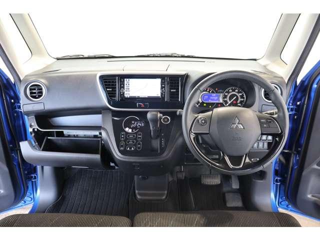 ｅＫスペースカスタム カスタムＴ　セーフティプラスエディション　メモリーナビ・フルセグＴＶ・全周囲カメラ　アラビュー　ターボ車　Ａストップ　ＤＶＤ再生　ＬＥＤヘッド　クルーズコントロール　オートエアコン　キーフリー　シートヒーター　バックカメラ　ＡＢＳ　Ｆカメラ（3枚目）