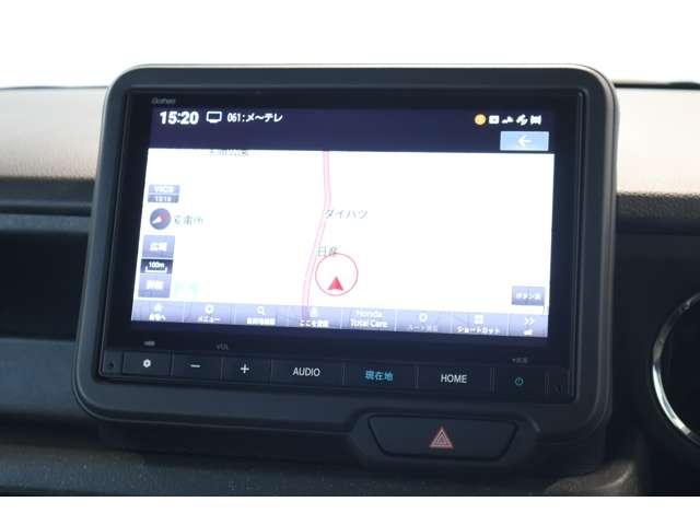 Ｎ－ＢＯＸカスタム ベースグレード　メモリーナビ・フルセグＴＶ・バックカメラ　Ｐソナー　ナビテレビ　ＥＴＣ装備　定期点検記録簿　地デジ対応　サイドエアバック　Ｓヒータ　スマートキー＆プッシュスタート　横滑り防止　ＬＥＤヘッド　メモリナビ（9枚目）