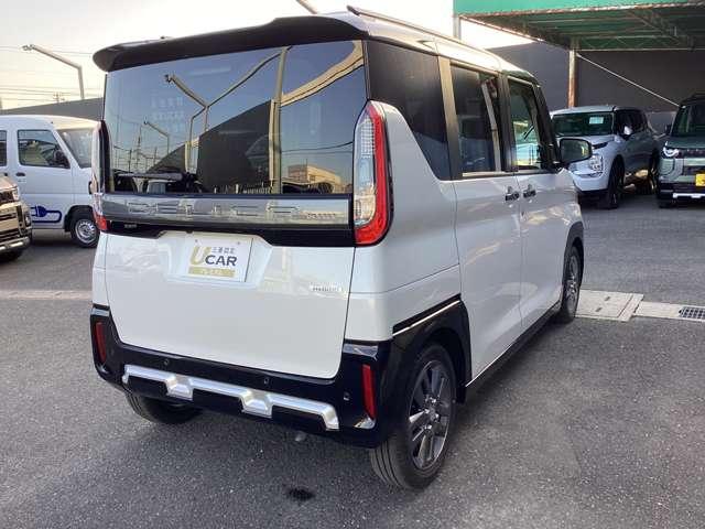 デリカミニ Ｔ　プレミアム　リミテッドエディション　メモリーナビ・フルセグＴＶ・全周囲カメラ　衝突軽減システム　フルセグ　アラウンドビューモニター　キーフリー　クルーズコントロール　サイドカメラ　フロントカメラ　ＬＥＤライト　アルミホイール　ターボ車（2枚目）