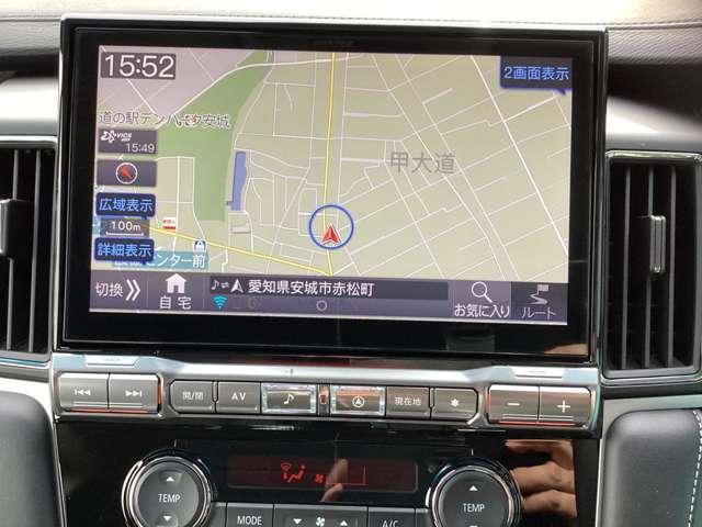 デリカＤ：５ シャモニー　メモリーナビ・フルセグＴＶ・全周囲カメラ　ナビ＆ＴＶ　Ａストップ　ターボ車　運転席シートヒーター　Ｆカメラ　ウォークスルー　電動リヤゲート　地デジ　インテリキー　キーフリー　３列シート　切替式４ＷＤ（9枚目）