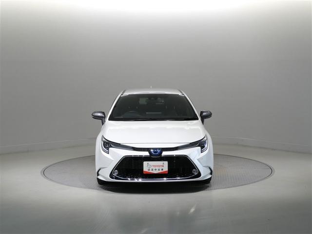 カローラツーリング ハイブリッド　ダブルバイビー　衝突被害軽減システム　メモリーナビ　バックカメラ　ＥＴＣ　ＣＤ　ミュージックプレイヤー接続可　ＤＶＤ再生　オートクルーズコントロール　ＬＥＤヘッドランプ　スマートキー　キーレス　ハイブリッド（2枚目）