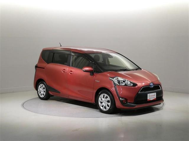 シエンタ ハイブリッドＸ　衝突被害軽減システム　メモリーナビ　フルセグ　バックカメラ　ＥＴＣ　ＣＤ　ミュージックプレイヤー接続可　ＤＶＤ再生　電動スライドドア　乗車定員７人　３列シート　キーレス　ハイブリッド　ワンオーナー（8枚目）