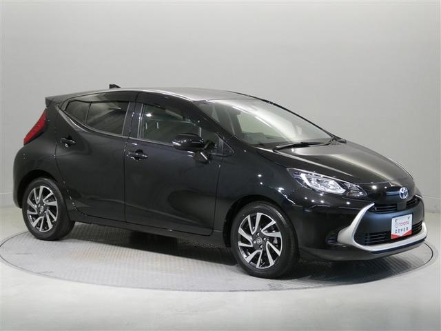 アクア G 衝突被害軽減システム メモリーナビ フルセグ バックカメラ ETC ミュージックプレイヤー接続可 電動シート オートクルーズコントロール LEDヘッドランプ スマートキー キーレス ハイブリッド(8枚目)