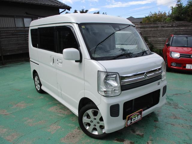 エブリイワゴン ＪＰターボ　プッシュスタート　エアコン　パワーステアリング　パワーウインドウ　運転席エアバッグ　助手席エアバッグ　ＡＢＳ　ＥＳＣ　キーレスエントリー　盗難防止システム　衝突安全ボディ　ＥＴＣ　ナビ（2枚目）