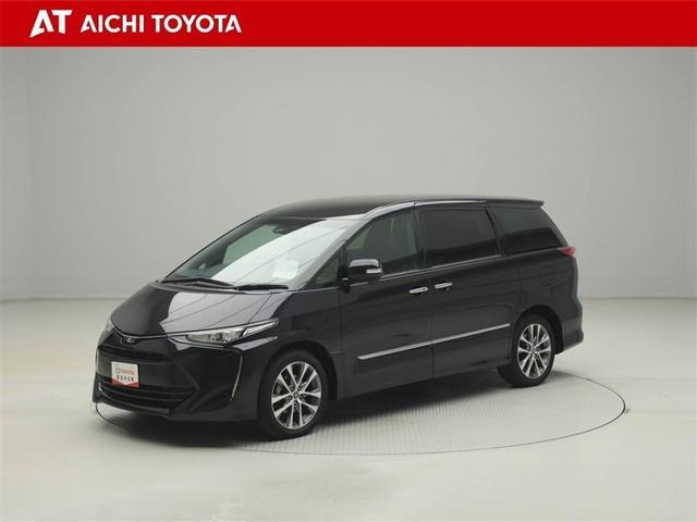 エスティマ アエラス　プレミアム－Ｇ　地デジ　ドライブレコーダー　両側電動スライドドア　アルミホイール　キーレス　リアオートエアコン　四駆　横滑り防止装置　ナビ＆ＴＶ　Ｂカメラ　衝突被害軽減ブレーキ　ＤＶＤ再生　３列シート　ＥＴＣ（2枚目）