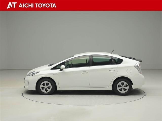 プリウス Ｓ　Ｂモニタ－　ＡＵＸ接続可　インテリキー　デュアルエアバック　エアＢ　イモビライザー　ワンオーナー車　ナビＴＶ　ＡＵＴＯエアコン　横スベリ防止　アルミホイール　ＥＴＣ装備　ＡＢＳ　サイドエアバッグ（3枚目）