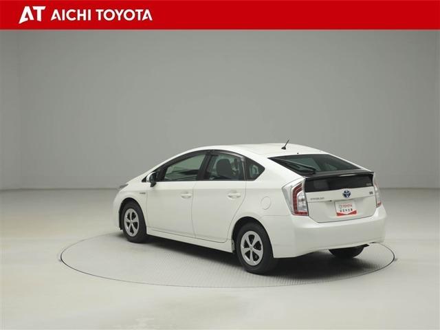 プリウス Ｓ　Ｂモニタ－　ＡＵＸ接続可　インテリキー　デュアルエアバック　エアＢ　イモビライザー　ワンオーナー車　ナビＴＶ　ＡＵＴＯエアコン　横スベリ防止　アルミホイール　ＥＴＣ装備　ＡＢＳ　サイドエアバッグ（4枚目）