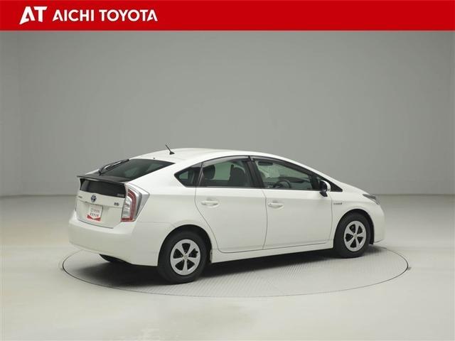プリウス Ｓ　Ｂモニタ－　ＡＵＸ接続可　インテリキー　デュアルエアバック　エアＢ　イモビライザー　ワンオーナー車　ナビＴＶ　ＡＵＴＯエアコン　横スベリ防止　アルミホイール　ＥＴＣ装備　ＡＢＳ　サイドエアバッグ（6枚目）