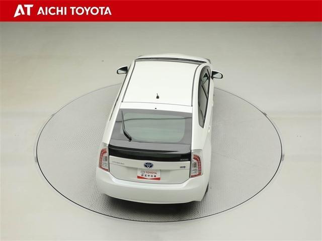 プリウス Ｓ　Ｂモニタ－　ＡＵＸ接続可　インテリキー　デュアルエアバック　エアＢ　イモビライザー　ワンオーナー車　ナビＴＶ　ＡＵＴＯエアコン　横スベリ防止　アルミホイール　ＥＴＣ装備　ＡＢＳ　サイドエアバッグ（13枚目）
