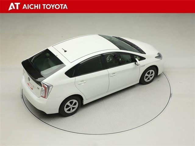 プリウス Ｓ　Ｂモニタ－　ＡＵＸ接続可　インテリキー　デュアルエアバック　エアＢ　イモビライザー　ワンオーナー車　ナビＴＶ　ＡＵＴＯエアコン　横スベリ防止　アルミホイール　ＥＴＣ装備　ＡＢＳ　サイドエアバッグ（14枚目）