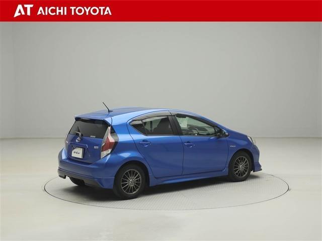 アクア S サイドエアバック スマートキープッシュスタート キーレスエントリ エアロ LEDヘッドライト ドラレコ付 イモビ オートエアコン デュアルエアバック ESC Bカメラ パワーウィンドウ AUX端子(6枚目)