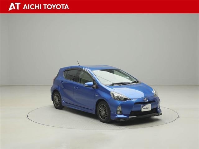 アクア S サイドエアバック スマートキープッシュスタート キーレスエントリ エアロ LEDヘッドライト ドラレコ付 イモビ オートエアコン デュアルエアバック ESC Bカメラ パワーウィンドウ AUX端子(8枚目)