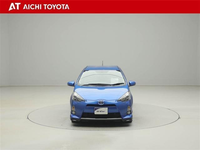 アクア S サイドエアバック スマートキープッシュスタート キーレスエントリ エアロ LEDヘッドライト ドラレコ付 イモビ オートエアコン デュアルエアバック ESC Bカメラ パワーウィンドウ AUX端子(9枚目)