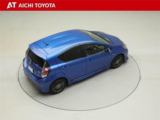 アクア S サイドエアバック スマートキープッシュスタート キーレスエントリ エアロ LEDヘッドライト ドラレコ付 イモビ オートエアコン デュアルエアバック ESC Bカメラ パワーウィンドウ AUX端子(14枚目)