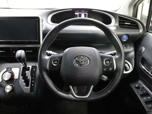 シエンタ ハイブリッド G セーフティーエディション 衝突軽減ブレーキ アルミホイール スマキー LEDヘッドライト フルセグTV イモビライザー 1オーナー クルーズコントロール ウォークスルー AUX バックモニター エアバッグ 横滑り防止装置(24枚目)