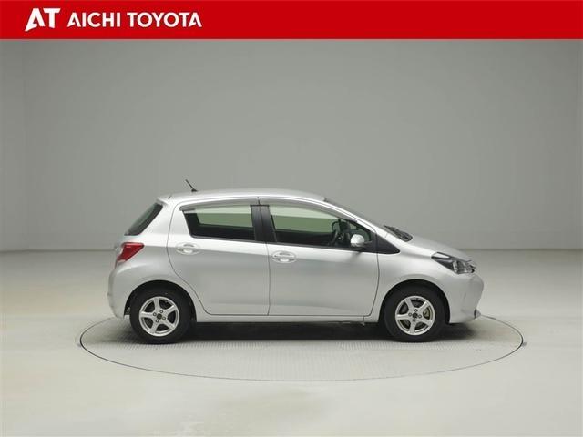 ヴィッツ Ｆ　Ｍパッケージ　ワイヤレスキー　助手席エアバッグ　エアバック付き　アルミホイール　パワーウィンドウ　ＡＢＳ付き　パワーステアリング　エアコン　横滑り防止機能　ＥＴＣ　ＡＵＸ　１オーナ（7枚目）