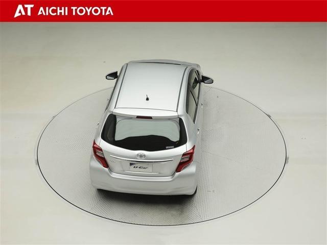 ヴィッツ Ｆ　Ｍパッケージ　ワイヤレスキー　助手席エアバッグ　エアバック付き　アルミホイール　パワーウィンドウ　ＡＢＳ付き　パワーステアリング　エアコン　横滑り防止機能　ＥＴＣ　ＡＵＸ　１オーナ（13枚目）