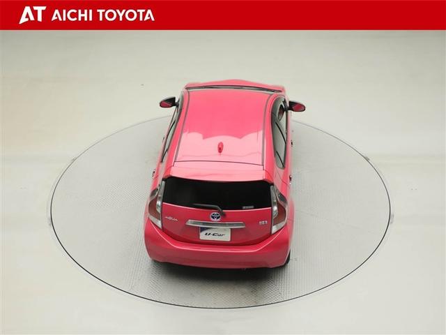 アクア Ｓ　スマートキープッシュスタート　キーレスエントリ　ドラレコ付　イモビ　ナビ＆ＴＶ　ワンオーナー車　オートエアコン　デュアルエアバック　ＥＳＣ　Ｂカメラ　パワーウィンドウ　ＡＵＸ端子　ＥＴＣ　ＳＲＳ（13枚目）