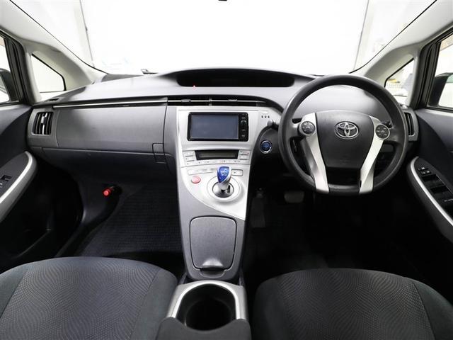 プリウス Ｓ　Ｂモニタ－　フルセグ地デジ　ＡＵＸ接続可　インテリキー　デュアルエアバック　エアＢ　イモビライザー　ＤＶＤ再生可能　ワンオーナー車　ナビＴＶ　ＡＵＴＯエアコン　横スベリ防止　アルミホイール　ＥＴＣ装備（18枚目）