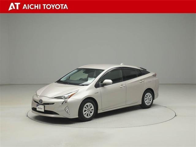 プリウス Ｓセーフティプラス　衝突回避システム　Ｂモニター　ＬＥＤライト　クルコン　ＥＴＣ装備　スマートＫＥＹ　ナビＴＶ　イモビライザー　横滑り防止機能　ＰＷ　カーテンエアバッグ　キーレスエントリー　オ－トエアコン　アルミ　ＡＢＳ（2枚目）