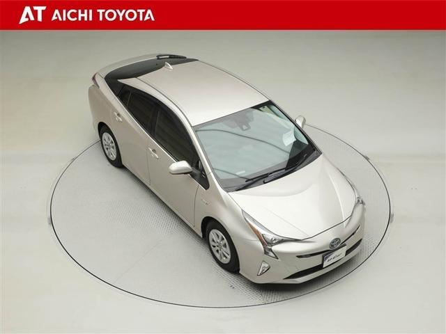 プリウス Ｓセーフティプラス　衝突回避システム　Ｂモニター　ＬＥＤライト　クルコン　ＥＴＣ装備　スマートＫＥＹ　ナビＴＶ　イモビライザー　横滑り防止機能　ＰＷ　カーテンエアバッグ　キーレスエントリー　オ－トエアコン　アルミ　ＡＢＳ（16枚目）
