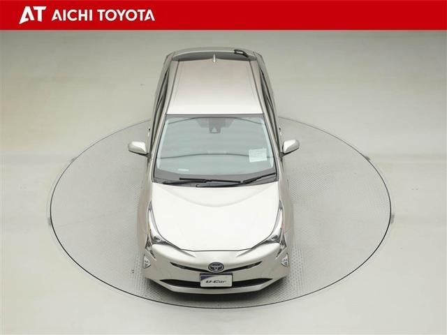 プリウス Ｓセーフティプラス　衝突回避システム　Ｂモニター　ＬＥＤライト　クルコン　ＥＴＣ装備　スマートＫＥＹ　ナビＴＶ　イモビライザー　横滑り防止機能　ＰＷ　カーテンエアバッグ　キーレスエントリー　オ－トエアコン　アルミ　ＡＢＳ（17枚目）
