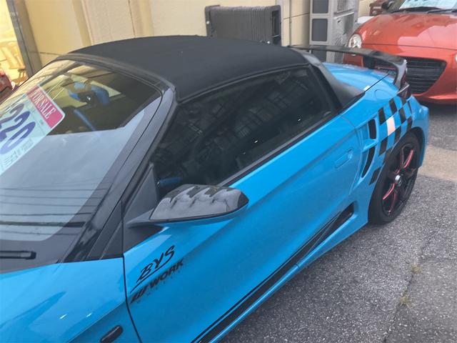 Ｓ６６０ α　オープンカー　オートクルーズコントロール　ＬＥＤヘッドランプ　ＣＶＴ　スマートキー　アイドリングストップ　アルミホイール　盗難防止システム　ＡＢＳ　ＥＳＣ　エアコン　パワーステアリング（9枚目）