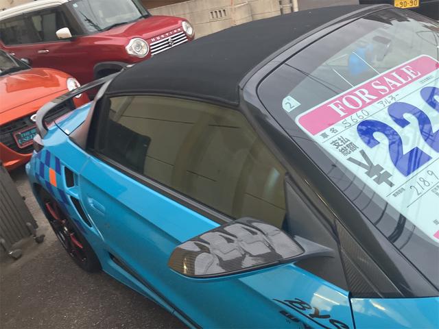 Ｓ６６０ α　オープンカー　オートクルーズコントロール　ＬＥＤヘッドランプ　ＣＶＴ　スマートキー　アイドリングストップ　アルミホイール　盗難防止システム　ＡＢＳ　ＥＳＣ　エアコン　パワーステアリング（11枚目）