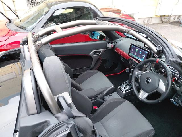 コペン ローブ S ETC ナビ TV LEDヘッドランプ スマートキー アイドリングストップ シートヒーター CVT 盗難防止システム ABS ESC ブルーレイ アルミホイール 衝突安全ボディ エアコン(10枚目)