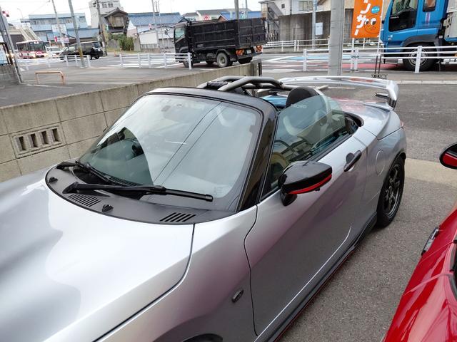 コペン ローブ S ETC ナビ TV LEDヘッドランプ スマートキー アイドリングストップ シートヒーター CVT 盗難防止システム ABS ESC ブルーレイ アルミホイール 衝突安全ボディ エアコン(34枚目)