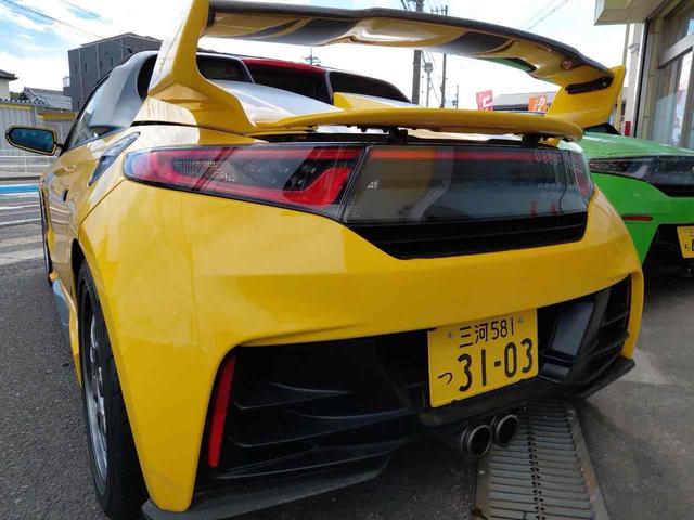 S660 α オープンカー ドライブレコーダー ETC バックカメラ オートクルーズコントロール 衝突被害軽減システム LEDヘッドランプ MT スマートキー アイドリングストップ エアロ アルミホイール(16枚目)