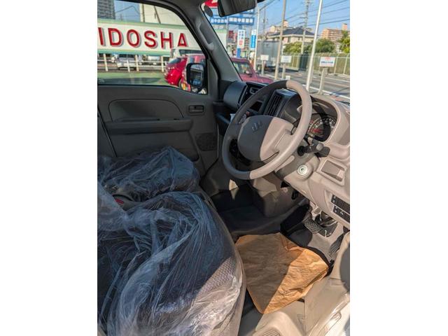 エブリイ ＰＡリミテッド　ＣＶＴ　衝突被害軽減システム　クリアランスソナー　レーンアシスト　両側スライドドア　アイドリングストップ　盗難防止システム　ＡＢＳ　ＥＳＣ　エアコン　パワーステアリング　パワーウィンドウ（6枚目）