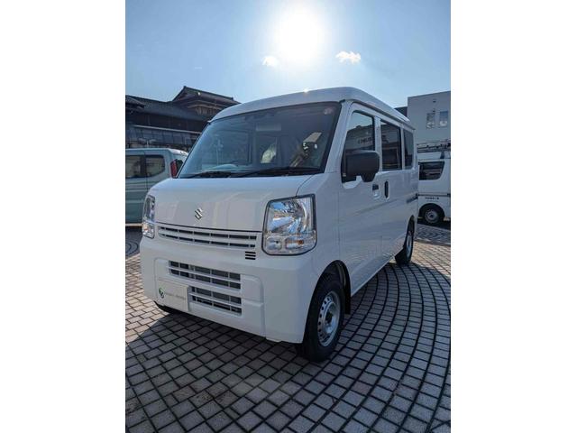 エブリイ ＰＡリミテッド　ＣＶＴ　衝突被害軽減システム　クリアランスソナー　レーンアシスト　両側スライドドア　アイドリングストップ　盗難防止システム　ＡＢＳ　ＥＳＣ　エアコン　パワーステアリング　パワーウィンドウ（12枚目）