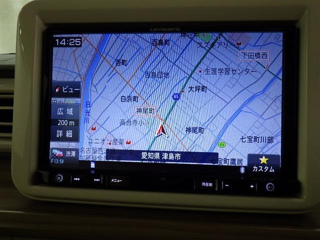 アルトラパン X 衝突被害軽減システム メモリーナビ フルセグ ETC CD DVD再生 HIDヘッドライト スマートキー キーレス アイドリングストップ(10枚目)