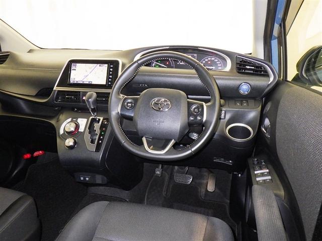 シエンタ ハイブリッド　Ｇ　セーフティーエディションＩＩ　衝突被害軽減システム　メモリーナビ　フルセグ　バックカメラ　ＥＴＣ　ドラレコ　ＣＤ　ＤＶＤ再生　オートクルーズコントロール　ＬＥＤヘッドランプ　両側電動スライド　乗車定員７人　３列シート　スマートキー（8枚目）