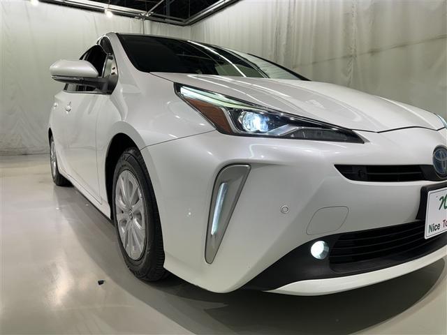 プリウス ＳセーフティプラスＩＩ　衝突被害軽減システム　メモリーナビ　ワンセグ　バックカメラ　ＥＴＣ　ドラレコ　ＣＤ　ミュージックプレイヤー接続可　オートクルーズコントロール　ＬＥＤヘッドランプ　スマートキー　キーレス　ハイブリッド（8枚目）