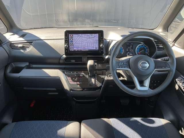 ルークス 660 ハイウェイスターX 大画面ナビ 全周囲カメラ 前後ドラレコ アイスト 衝突被害軽減ブレ-キ マルチビューカメラ ETC LED スマートキー パワーウィンドウ ワンオーナー カーテンエアバック ドライブレコーダー ナビTV バックカメラ 記録簿 パワステ(4枚目)