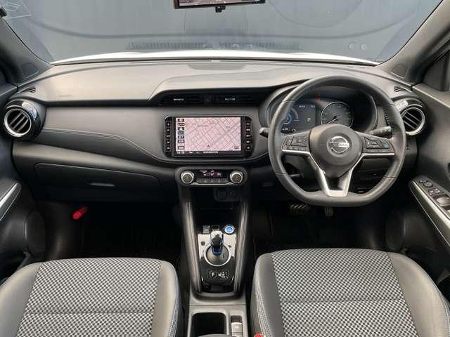 キックス 1.2 X (e-POWER) プロパイロット 大画面ナビ ナビ&TV ワンオ-ナ-車 追従クルコン スマートキー LEDヘッド レーンアシスト パワーステアリング ドライブレコーダー ETC 整備記録簿有 メモリーナビ サイドエアバッグ アルミ AAC(4枚目)