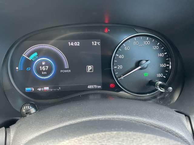 キックス 1.2 X (e-POWER) プロパイロット 大画面ナビ ナビ&TV ワンオ-ナ-車 追従クルコン スマートキー LEDヘッド レーンアシスト パワーステアリング ドライブレコーダー ETC 整備記録簿有 メモリーナビ サイドエアバッグ アルミ AAC(9枚目)