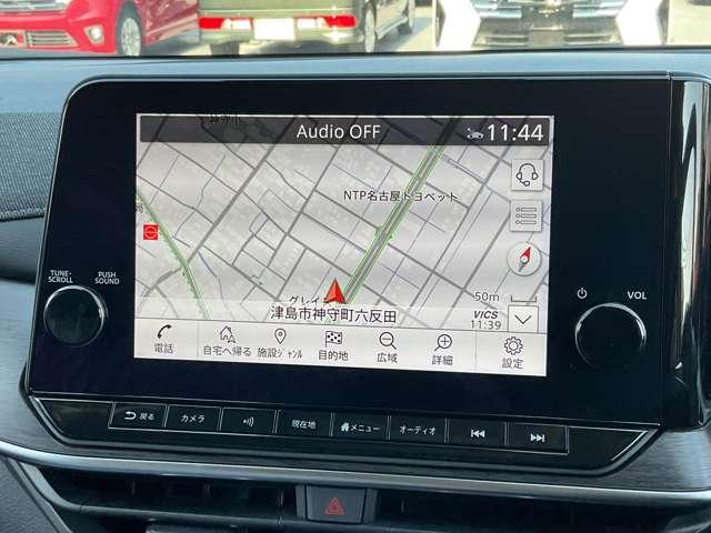 オーラ １．２　Ｇ　レザーエディション　雹害車両　プロパイロット　メーカーナビ　追突防止　レーダークルーズ　本革　車線逸脱警報装置　寒冷地仕様　ＬＥＤ　バックモニター　ＥＴＣ　インテリジェントキー　メモリーナビゲーション　ＡＷ　キーレスエントリー　オートエアコン　ＡＢＳ　パワステ（2枚目）