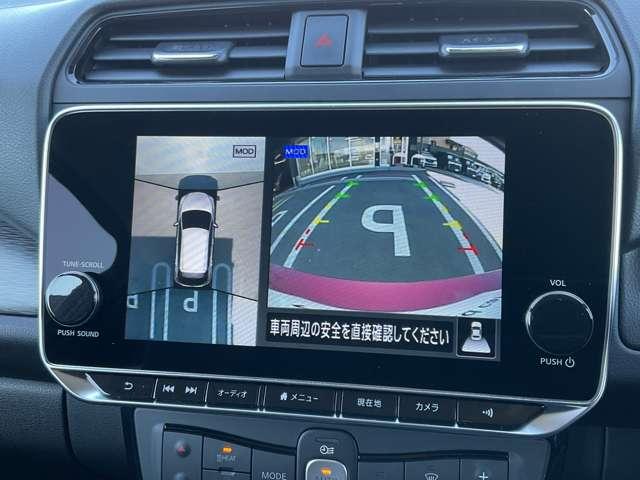 リーフ Ｘ　Ｖセレクション　９０周年記念車　プロパイロット　メーカーナビ　全周囲カメラ　全方位カメラ　ＬＥＤヘッドライト　インテリキー　レーンキープ　踏み間違い防止　ＥＴＣ　サイドカーテンエアバック　Ｂカメラ　ナビＴＶ（8枚目）